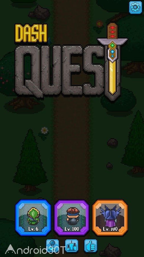 دانلود Dash Quest 2.9.28 – بازی ماجراجویی متفاوت اندروید