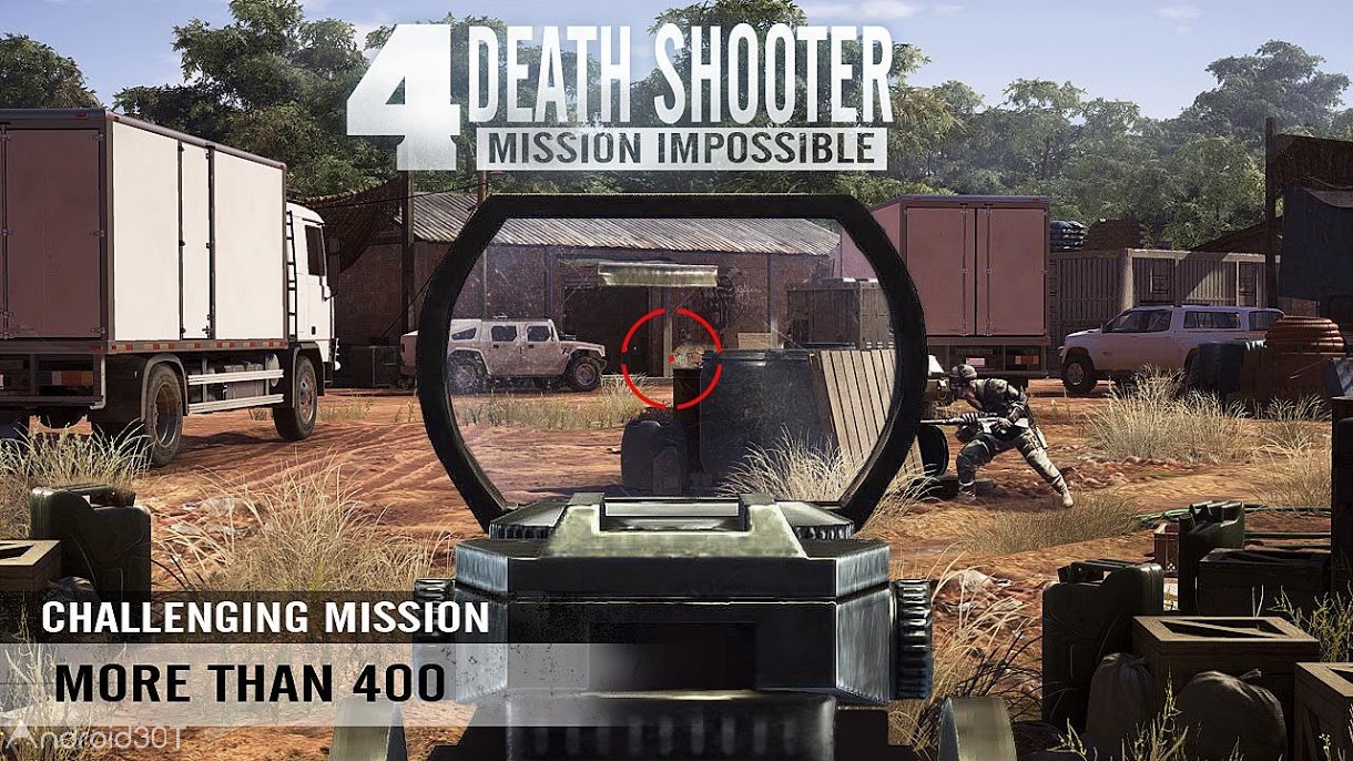 دانلود Death Shooter 4 : Mission Impossible 1.1.3 – بازی اکشن تیرانداز مرگ 4 اندروید