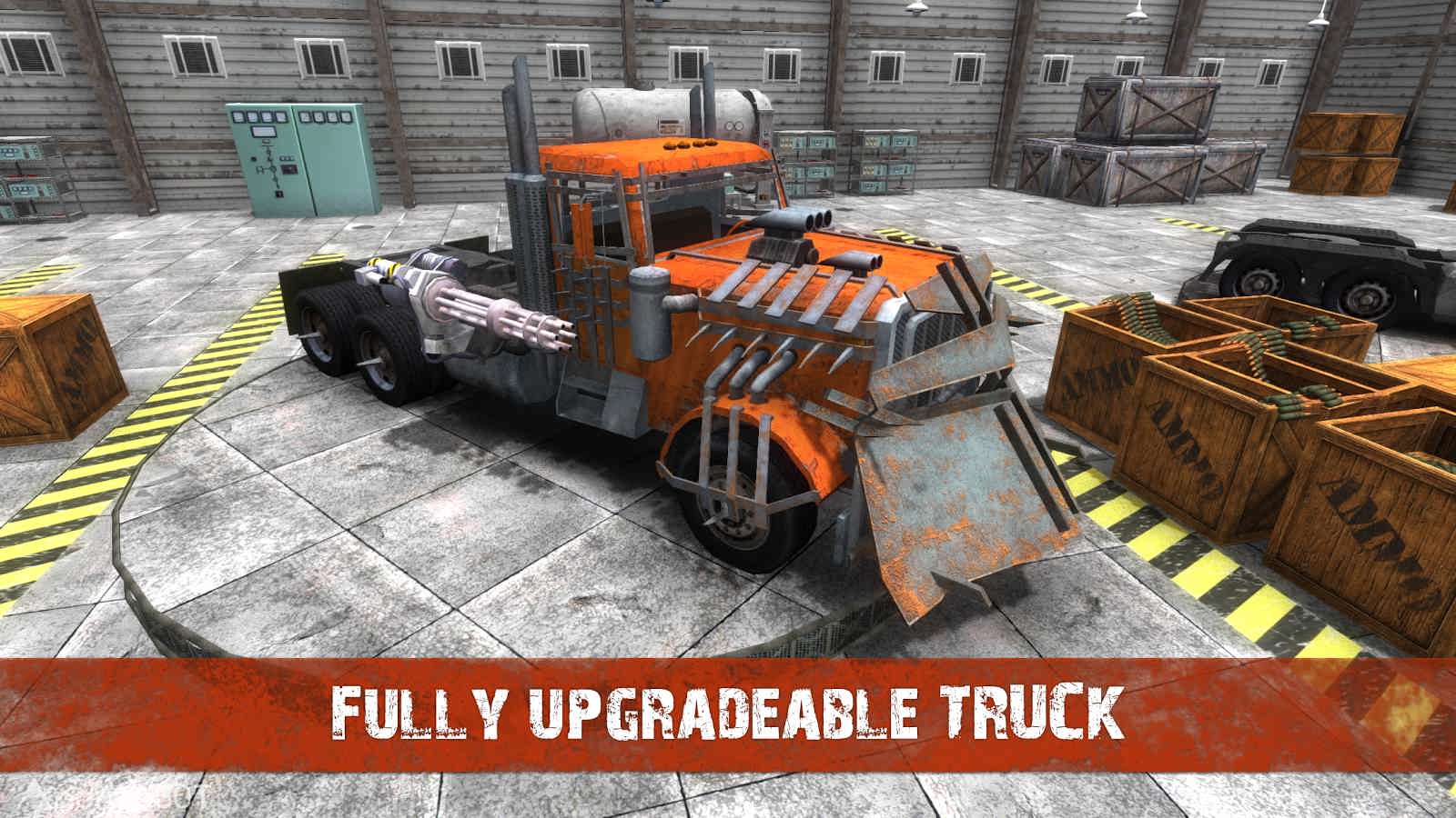 دانلود Death Truck Hero – Apocalypse Road 1.11 – بازی اکشن جاده آخرالزمانی اندروید