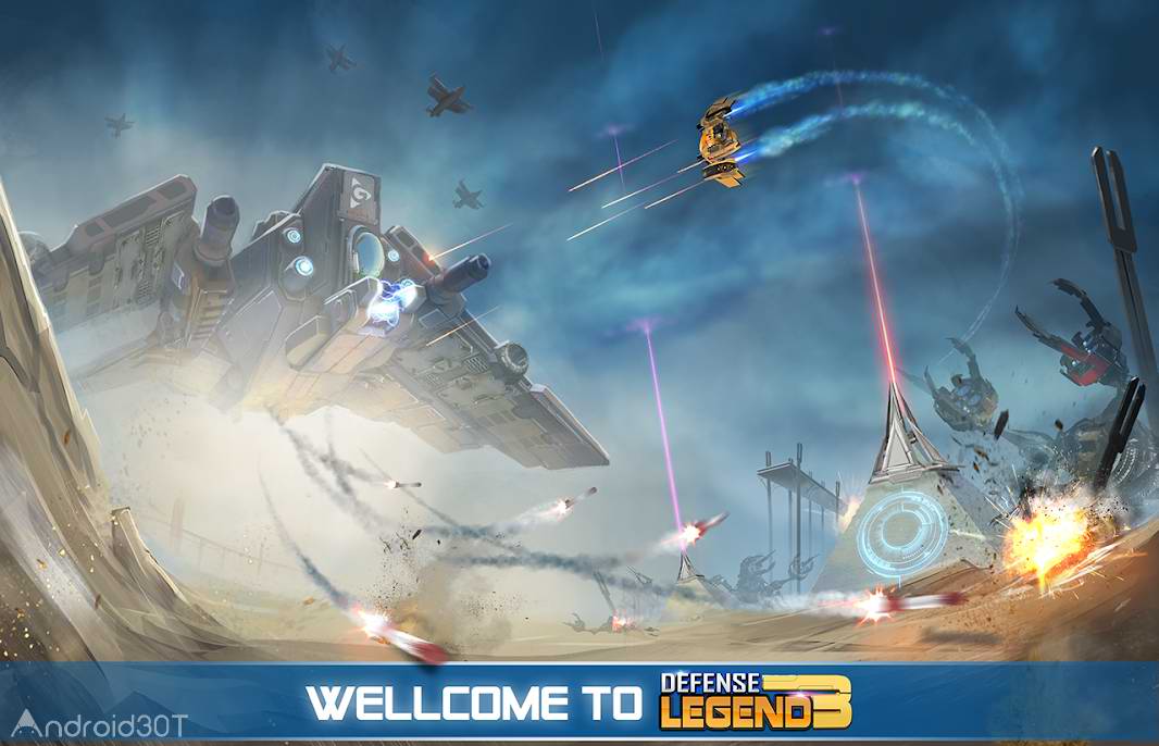 دانلود Defense Legend 3: Future War 2.7.5 – بازی استراتژیکی جدید اندروید
