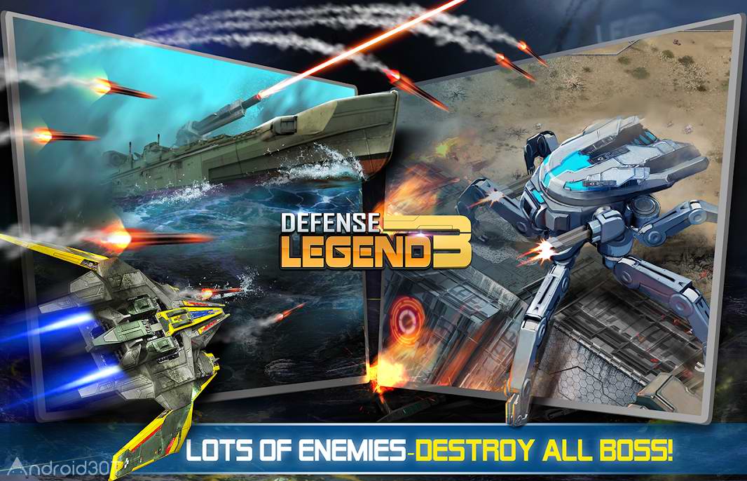 دانلود Defense Legend 3: Future War 2.7.5 – بازی استراتژیکی جدید اندروید
