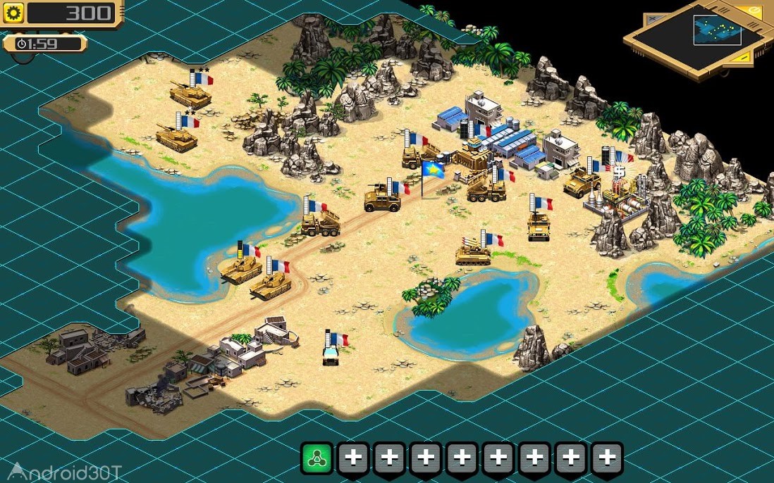 دانلود Desert Stormfront – RTS 1.0.11 – بازی استراتژیکی مبارزه با تانک اندروید