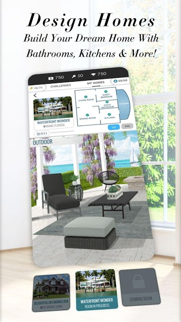 دانلود Design Home 1.45.020 – بازی طراحی خانه برای اندروید