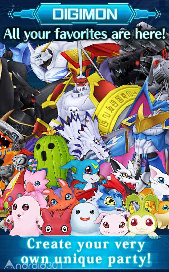 دانلود 2.4.1 DigimonLinks – بازی نقش آفرینی دیجی مون اندروید
