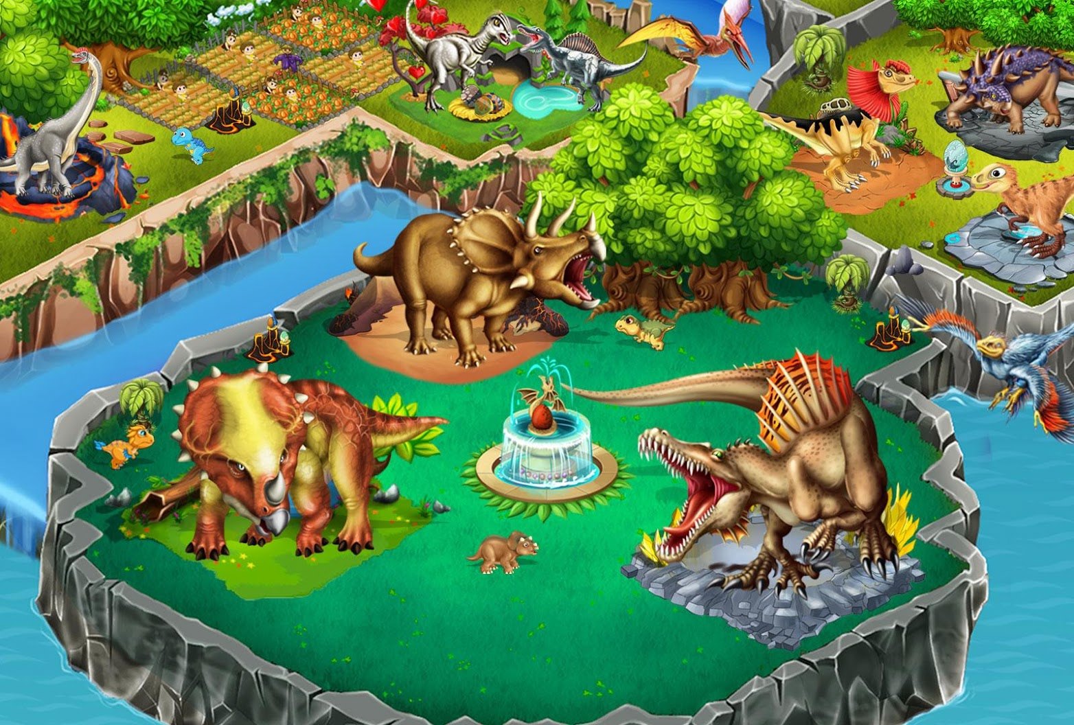 دانلود Dino Battle 12.59 – بازی مدیریتی نبرد دایناسورهااندروید