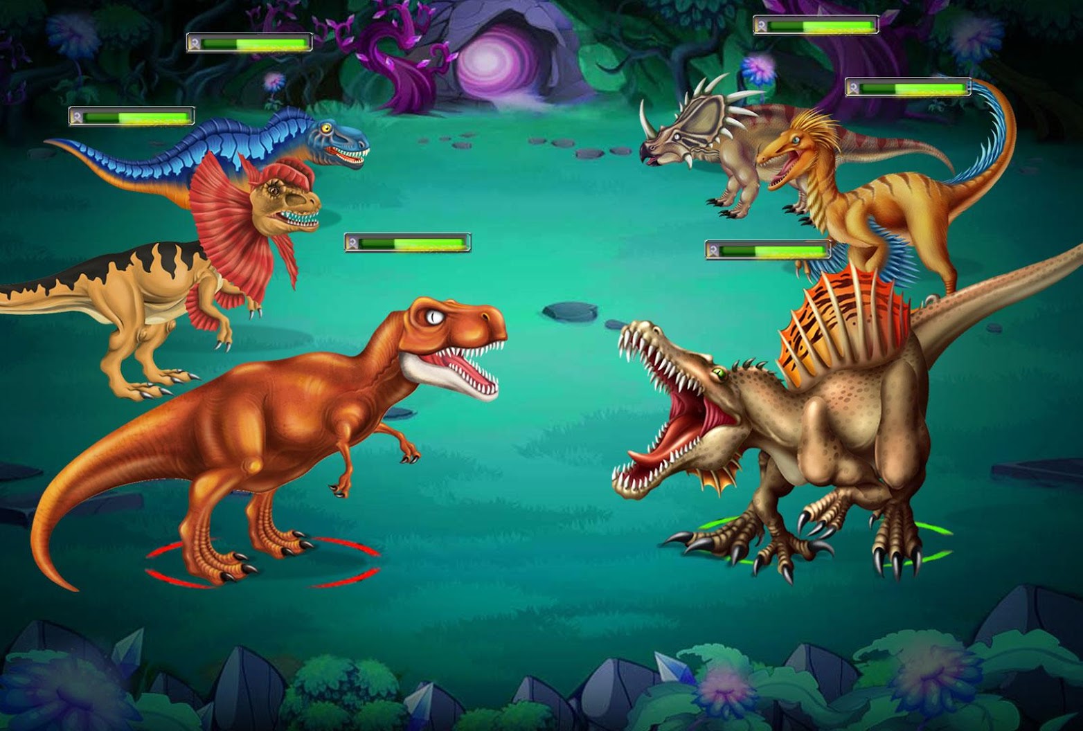 دانلود Dino Battle 12.59 – بازی مدیریتی نبرد دایناسورهااندروید