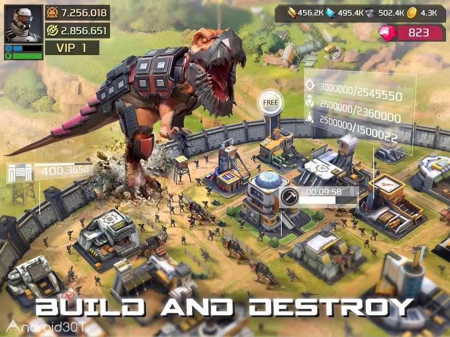 دانلود Dino War 2.1.0 – بازی استراتژیکی جنگ دایناسورها اندروید