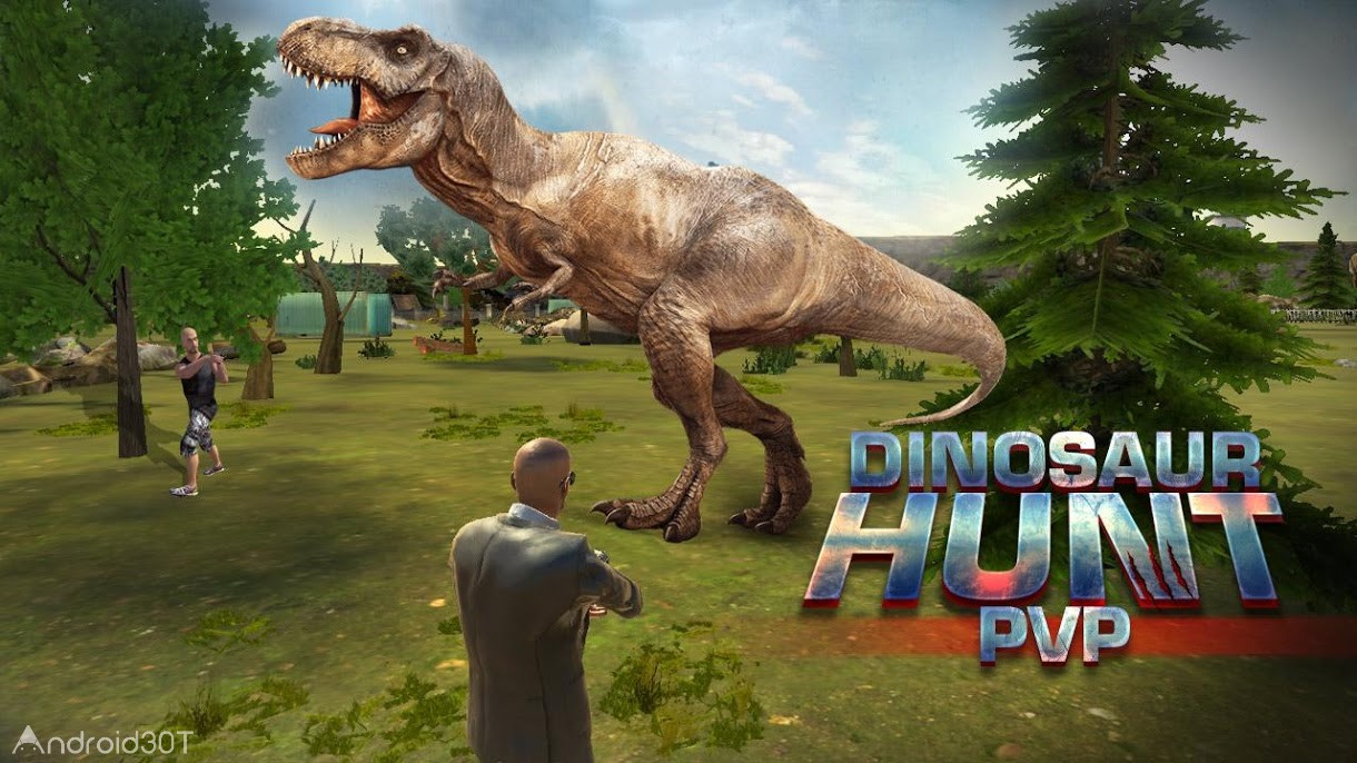 دانلود Dinosaur Hunt PvP 1.3 – بازی اکشن شکار دایناسور اندروید