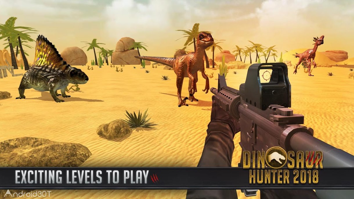 دانلود Dinosaur Hunter 2019 5.7 – بازی دایناسور هانتر 2018 اندروید