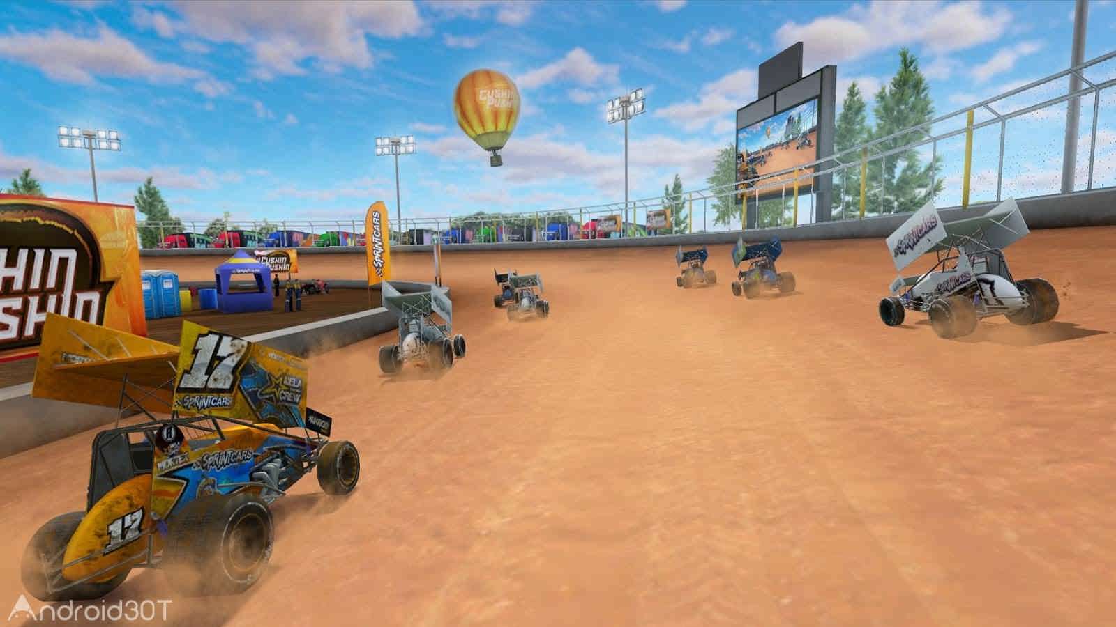 دانلود Dirt Trackin Sprint Cars 3.4.0 – بازی مسابقات اتومبیلرانی برای اندروید