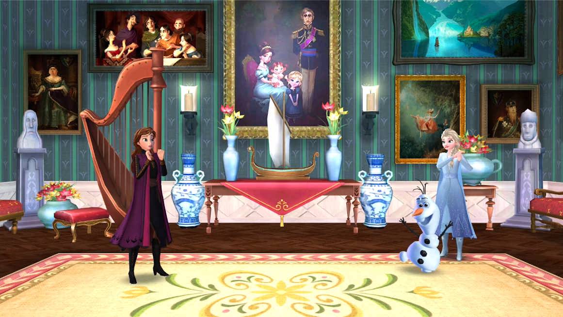 دانلود Disney Frozen Adventures 25.0.3 – بازی پازلی ماجراجویی فروزن اندروید