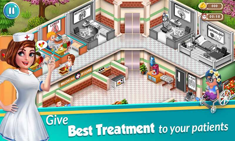دانلود Doctor Dash : Hospital Game 1.68 – بازی مدیریت بیمارستان اندروید