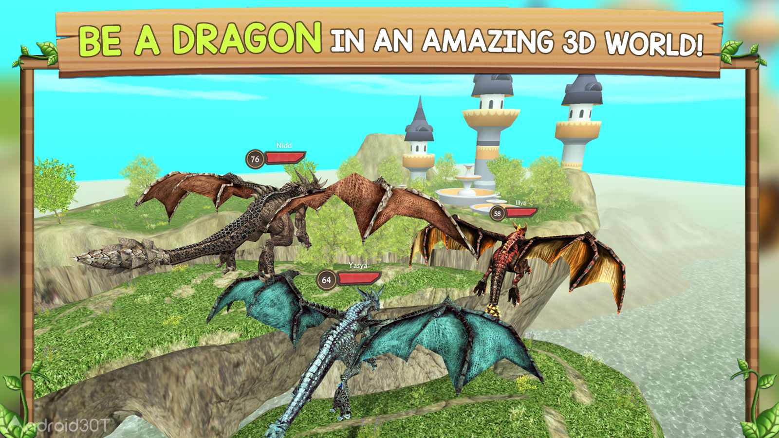 دانلود Dragon Sim Online: Be A Dragon 204 – بازی شبیه ساز اژدها اندروید