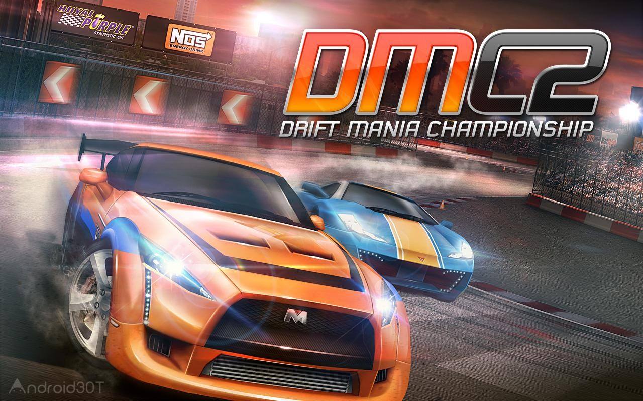 Drift Mania Championship 2 v1.34 – بازی اتومبیل رانی جنون دریفت برای اندروید