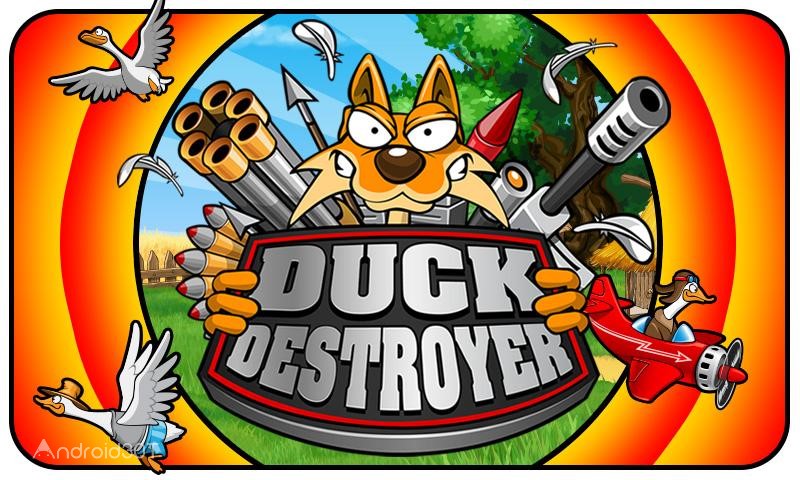 دانلود Duck Destroyer 1.0.11 – بازی اکشن نابودگر اردک ها اندروید