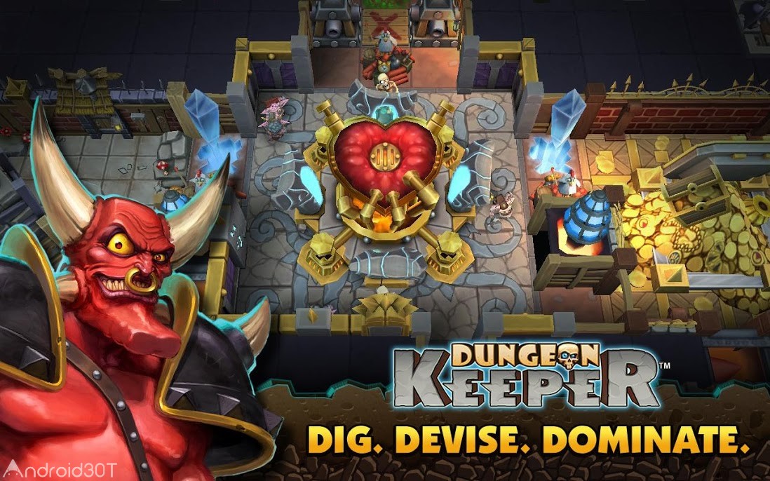 دانلود Dungeon Keeper 1.6.83 – بازی نگهبان سیاه چال اندروید