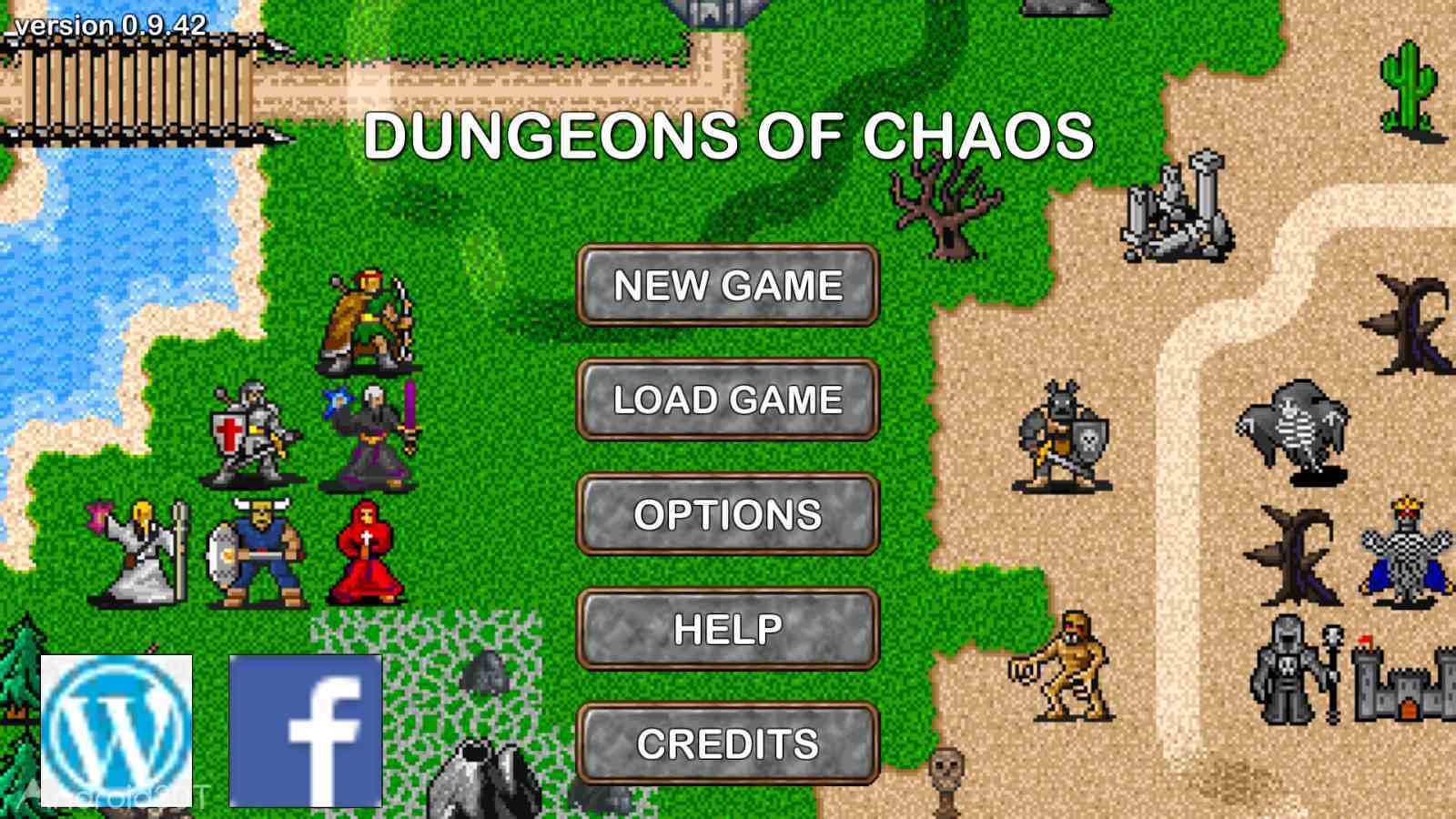 دانلود Dungeons of Chaos 2.4.100 – بازی آشفتگی سیاه چال اندروید