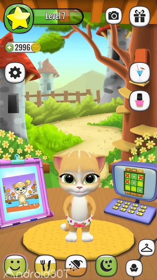 دانلود Emma The Cat – Virtual Pet 2.5 – بازی سرگرم کننده گربه اما اندروید