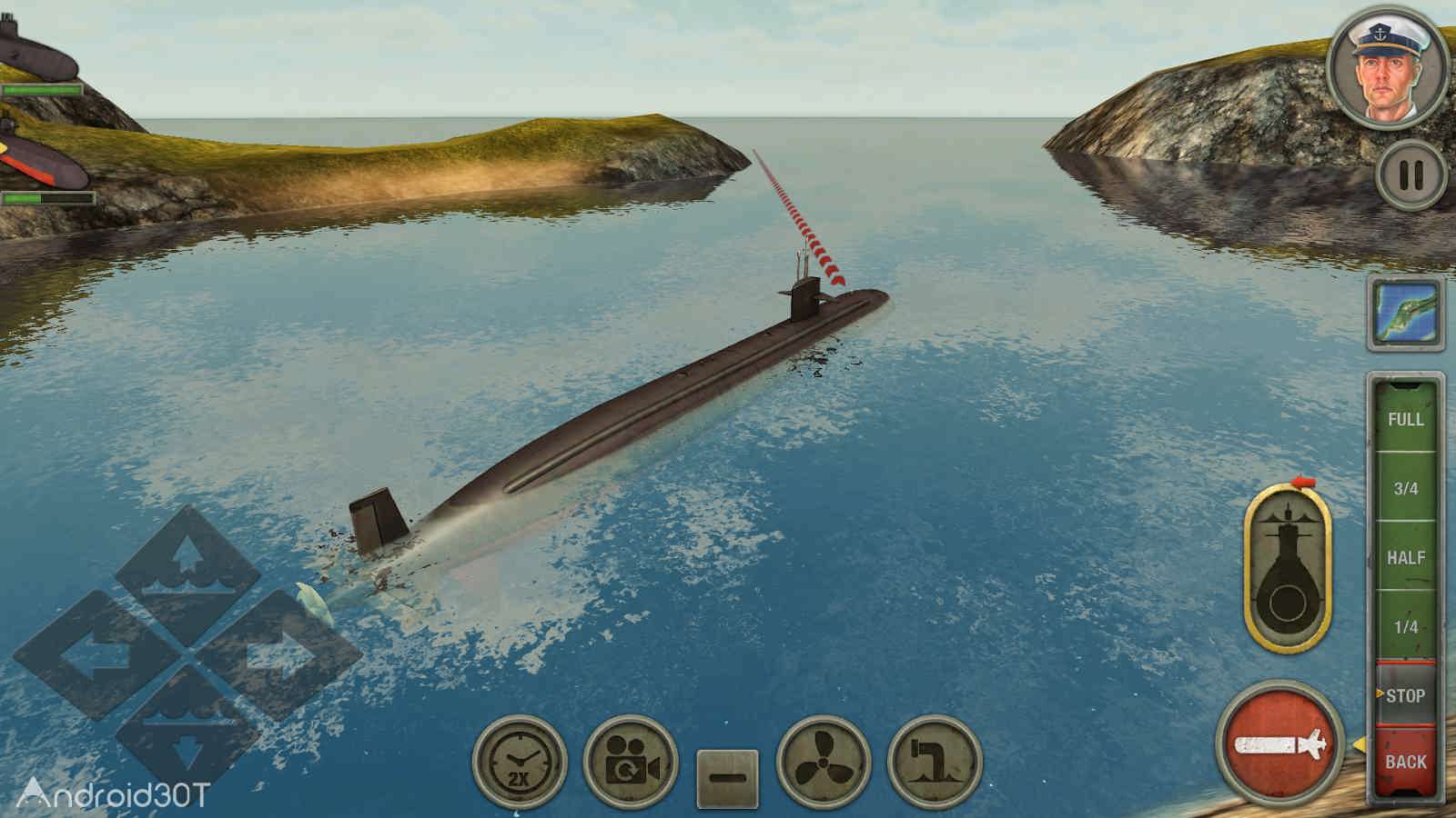 دانلود Enemy Waters : Submarine and Warship battles 1.139 – بازی آبهای دشمن اندروید
