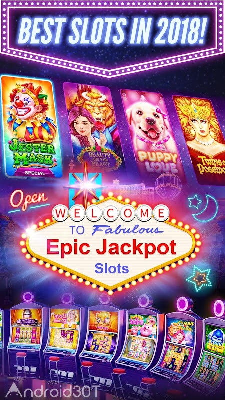 دانلود Epic Jackpot Slots 1.14 – بازی تفننی اندروید