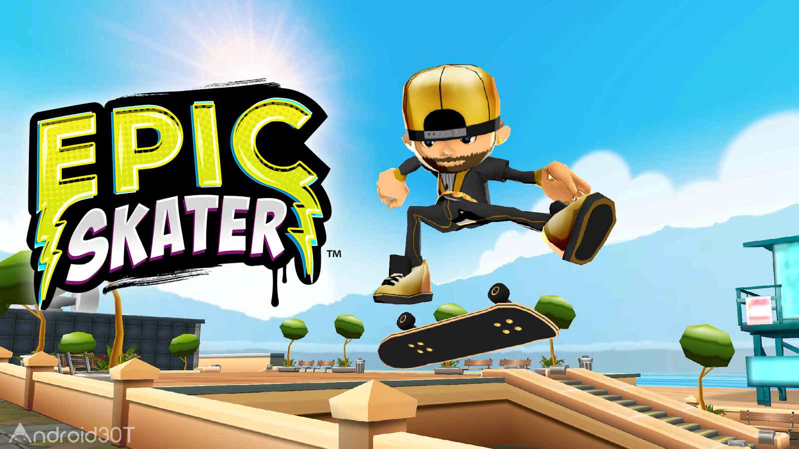 دانلود Epic Skater 2.0.25 – بازی اسکیت سوار قهرمان برای اندروید