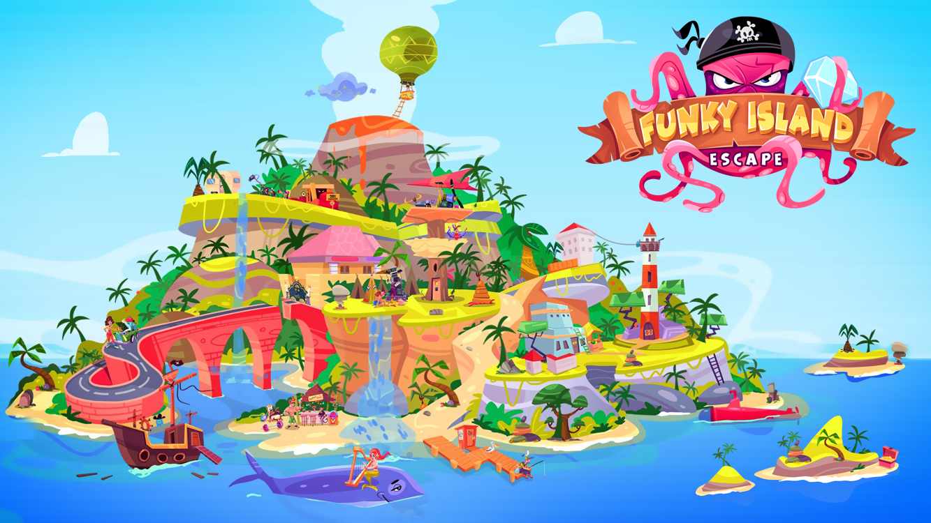 دانلود Escape Funky Island 1.02 – بازی پازلی فرار از جزیره اندروید