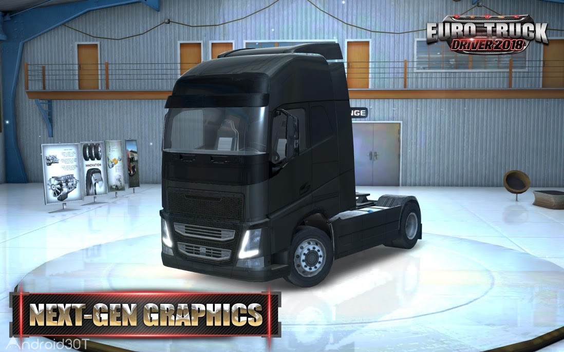 دانلود Euro Truck Driver 2018 3.5 – بازی شبیه سازی رانندگی کامیون اندروید