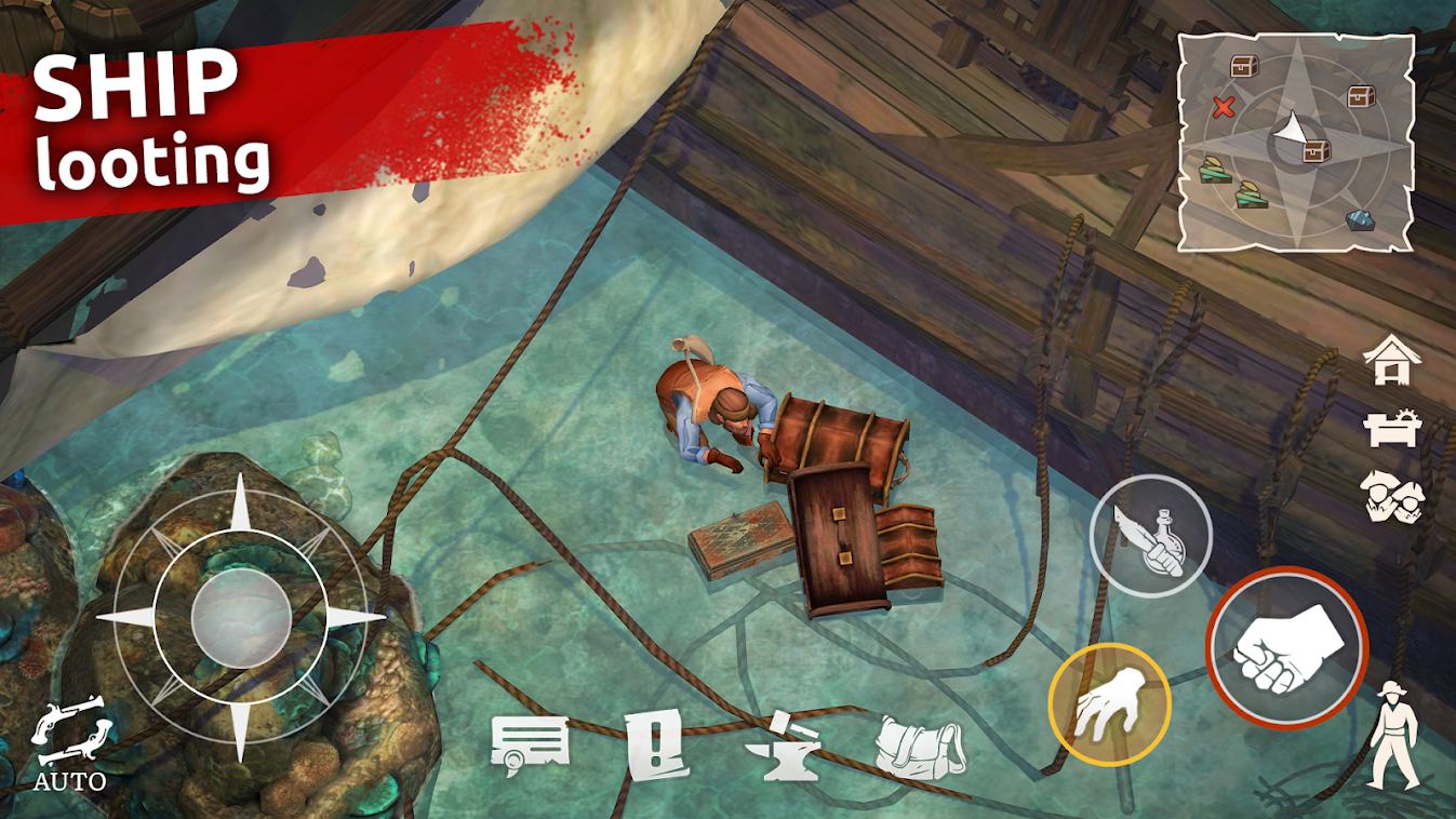 دانلود Mutiny: Pirate Survival RPG 0.33.3 – بازی بقاء در دنیای دزدان دریایی اندروید