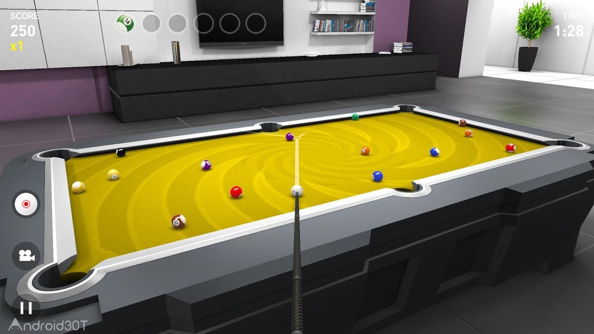دانلود Pool Billiards 3D 1.2 – بازی ورزش بیلیارد برای اندروید