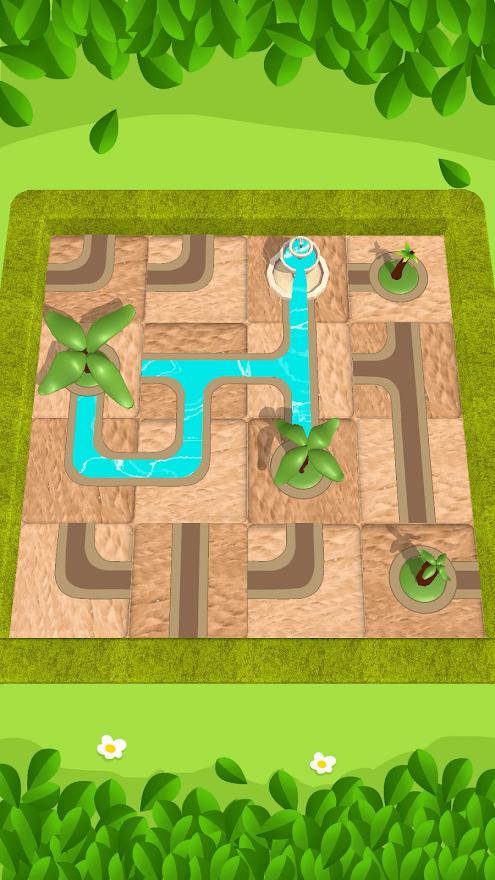 دانلود Water Connect Puzzle 13.0.1 – بازی پازلی آبیاری درختان اندروید