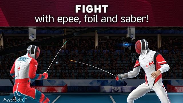 دانلود FIE Swordplay 2.65.10615 – بازی ورزشی شمشیر بازی اندروید