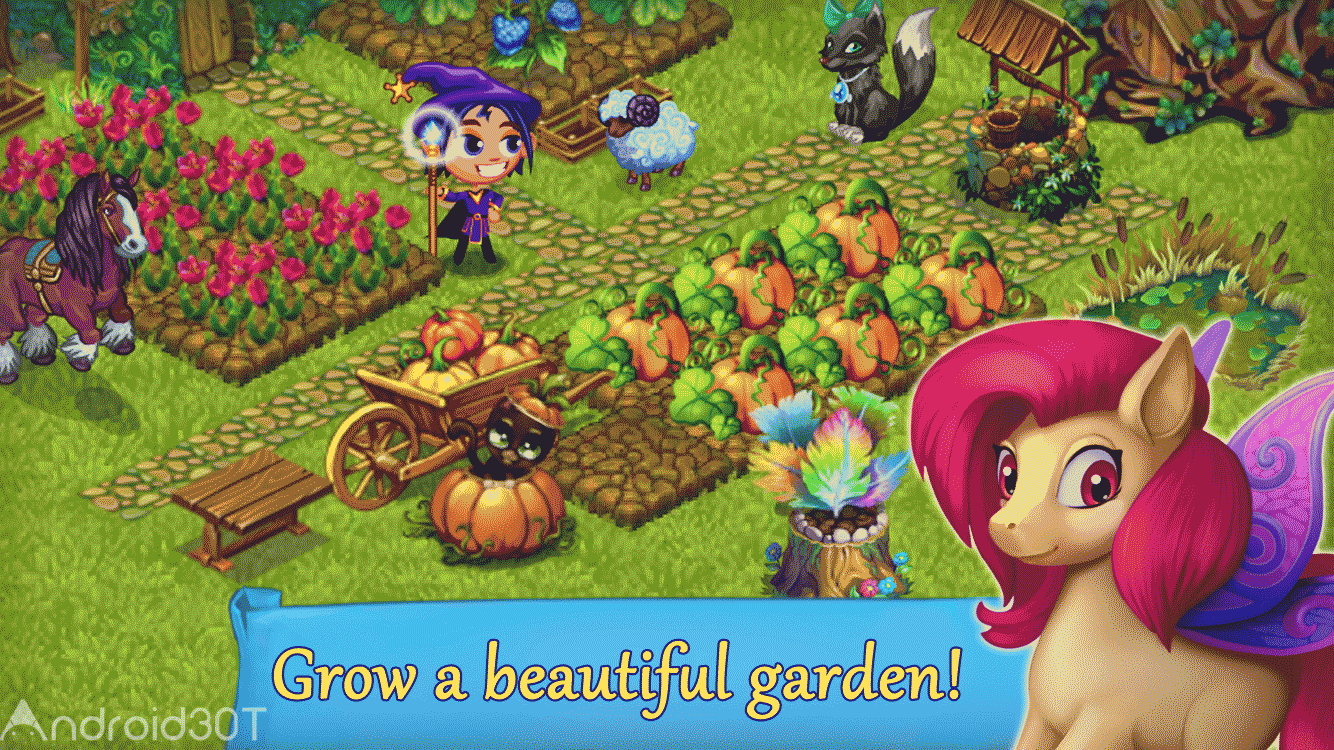 دانلود Fairy Farm 3.0.3 – بازی مزرعه داری اندروید