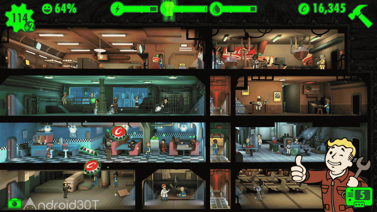 دانلود Fallout Shelter 1.15.2 – بازی فالوت شلتر اندروید