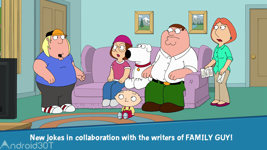 دانلود Family Guy The Quest for Stuff 6.2.0 – بازی جذاب مرد خانواده اندروید