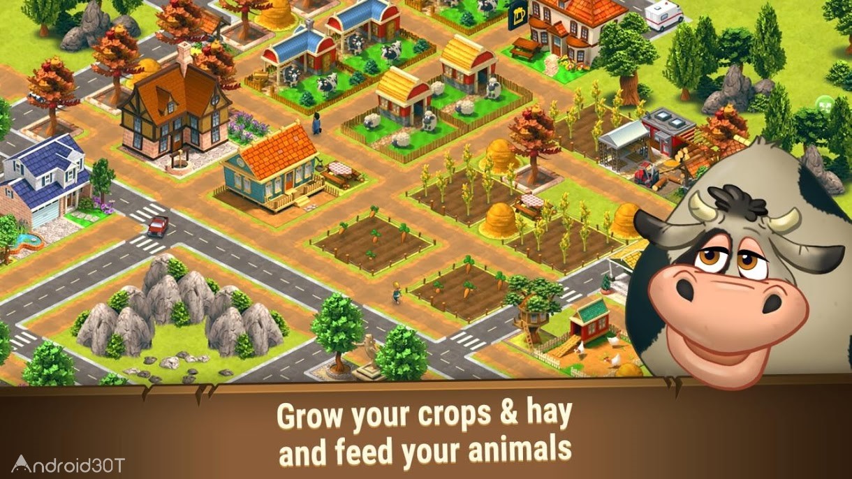 دانلود Farm Dream: Village Harvest 1.10.11 – بازی شبیه سازی مزرعه داری اندروید