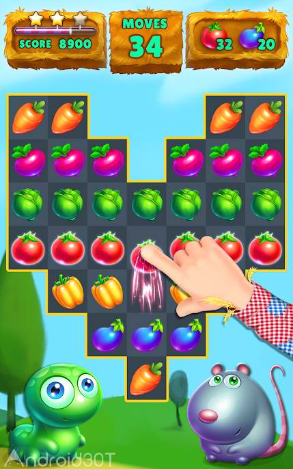 دانلود 1.1.3 Farm Puzzle – بازی پازلی میوه ها اندروید