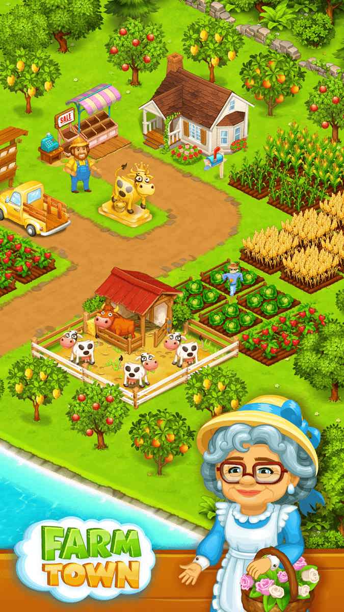 دانلود Farm Town™: Happy Day 3.62 – بازی شهر مزرعه برای اندروید