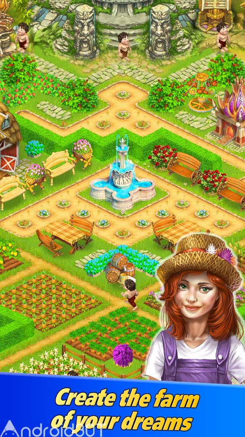 دانلود Farm Tribe 3: Cooking Island 1.2.0 – بازی جالب مزرعه داری 3 اندروید