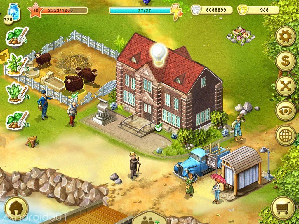 دانلود Jane’s Farm 9.11.0 – بازی مدیریت مزرعه جین اندروید