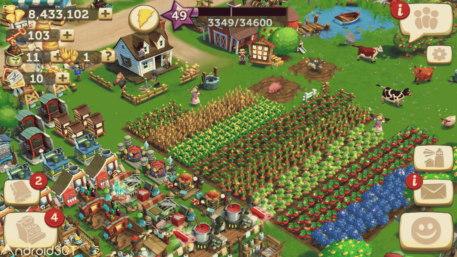 دانلود FarmVille 2: Country Escape 20.3.7832 – بازی مزرعه داری اندروید