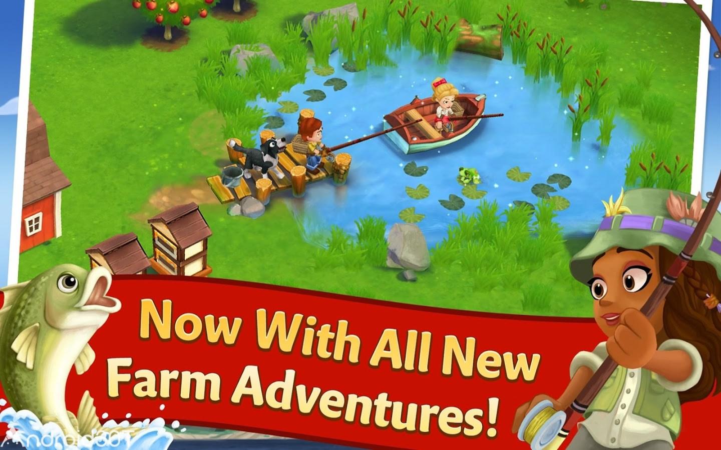 دانلود FarmVille 2: Country Escape 19.1.7547 – بازی مزرعه داری اندروید