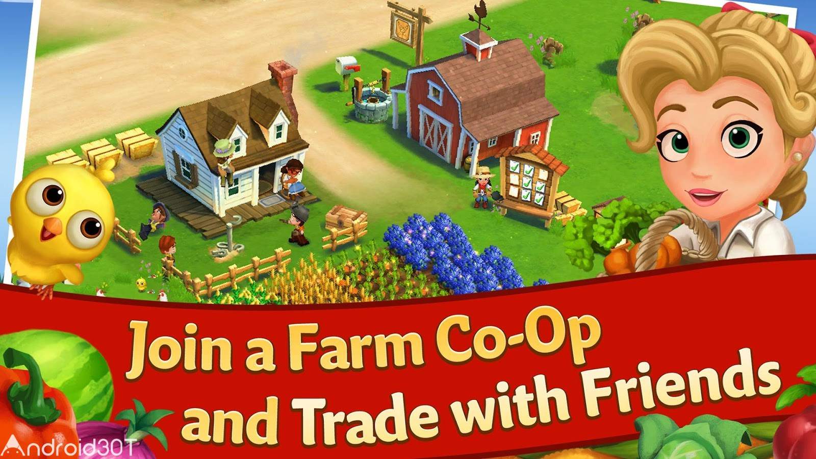 دانلود FarmVille 2: Country Escape 20.3.7832 – بازی مزرعه داری اندروید
