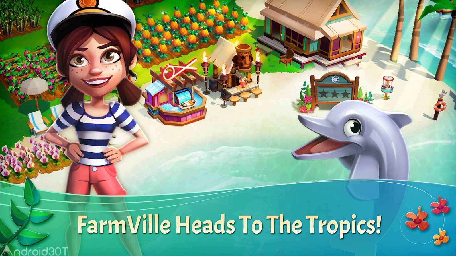 دانلود FarmVille: Tropic Escape v1.139.9376 – بازی ساخت و پرورش جزیره اندروید