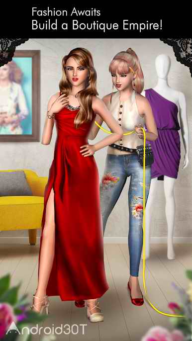 دانلود Fashion Empire – Boutique Sim 2.92.6 – بازی دخترانه مد و فشن اندروید