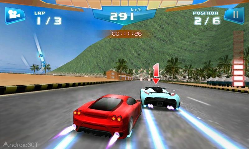 Fast Racing 3D 1.6 – بازی مسابقات اتومبیل رانی سریع اندروید