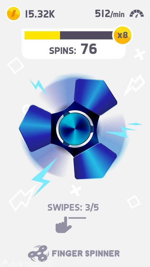 دانلود Fidget Spinner 1.3 – بازی اسپینر برای اندروید