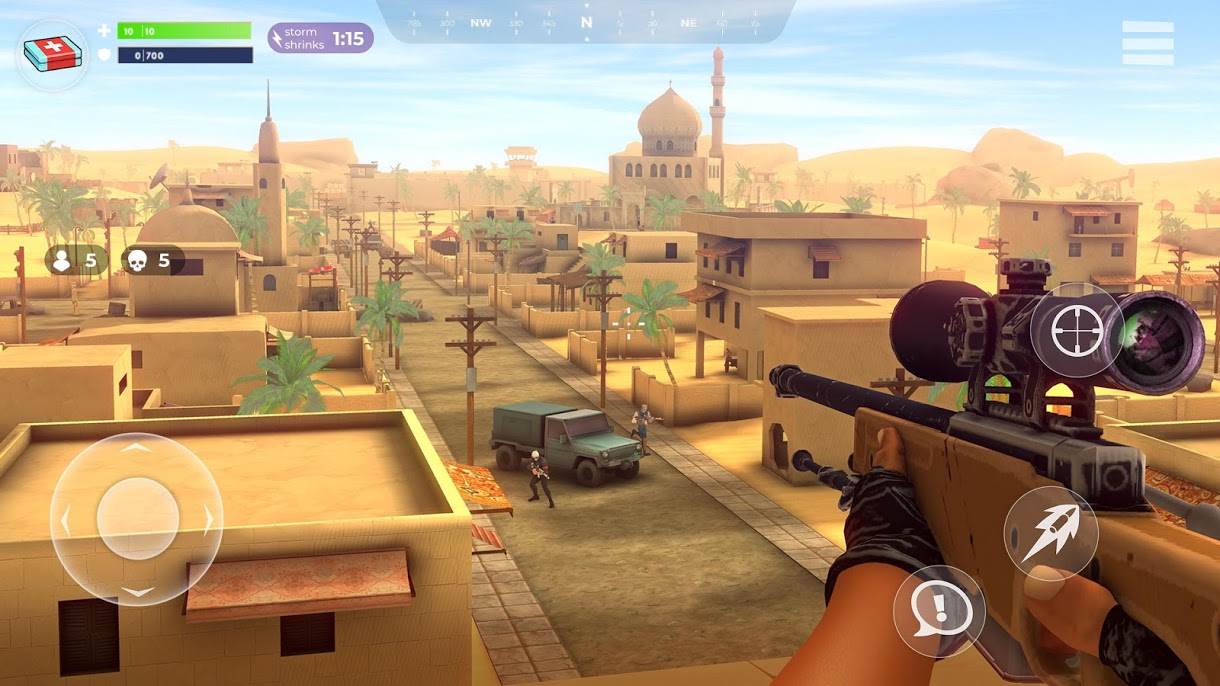 دانلود FightNight Battle Royale: FPS Shooter 0.6.0 – بازی تیراندازی آنلاین برای اندروید