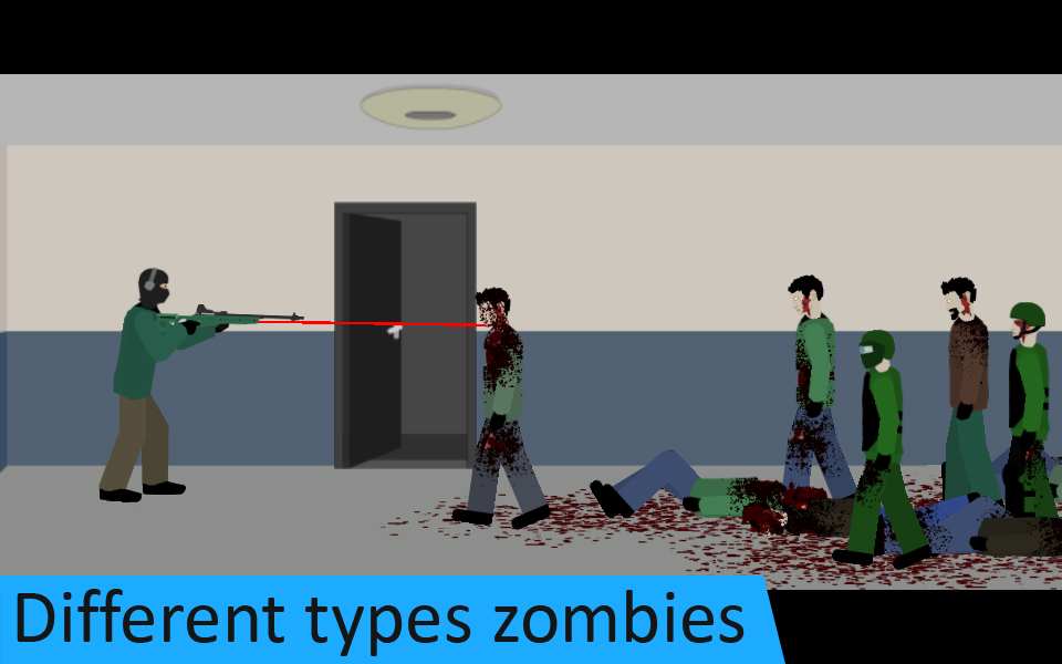 دانلود 1.9.5 Flat Zombies: Defense & Cleanup – بازی اکشن مبارزه با زامبی اندروید