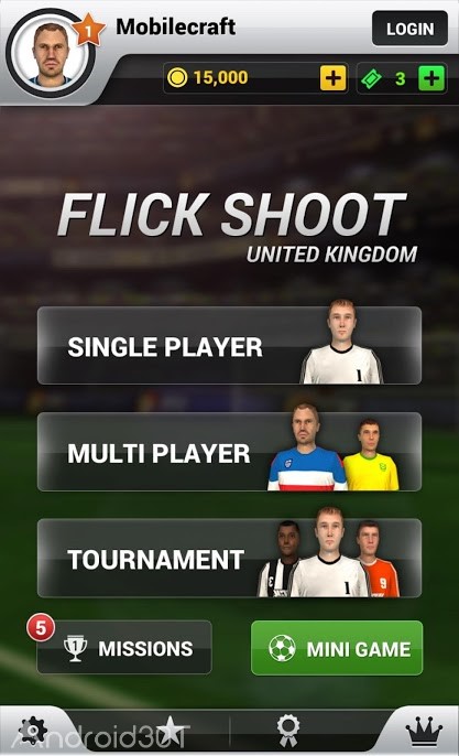 دانلود Flick Shoot UK 1.11 – بازی فوتبالی ضربه ایستگاهی آنلاین اندروید
