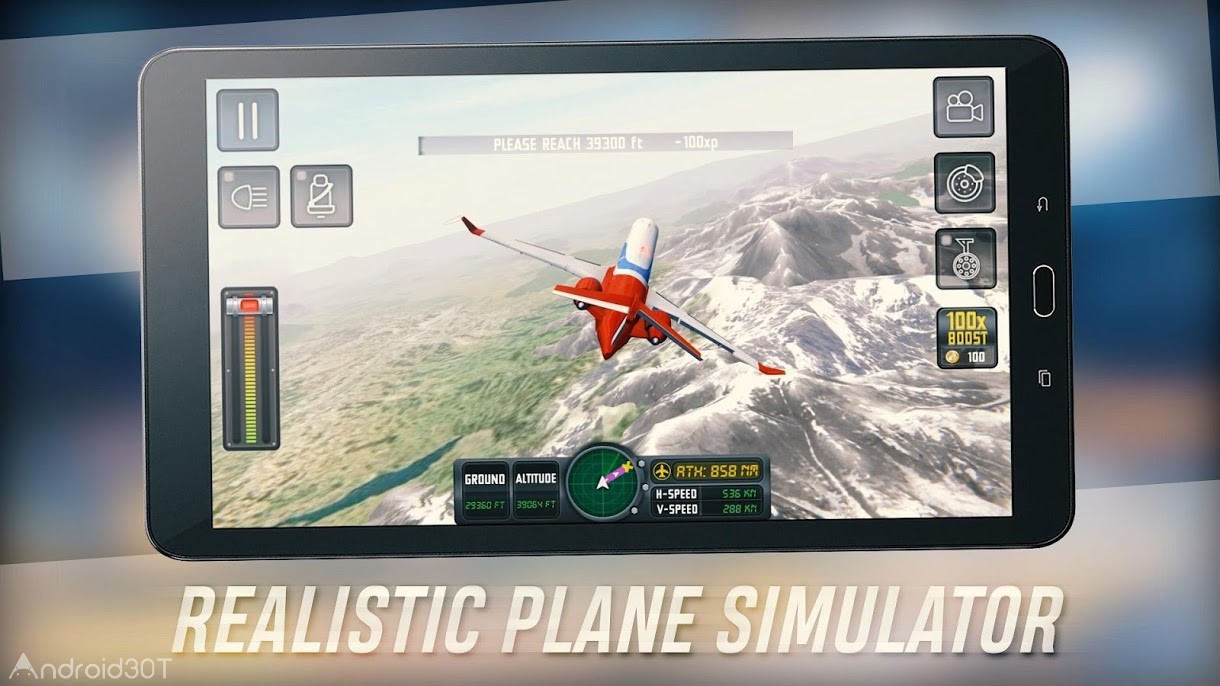 دانلود Flight Sim 2018 v3.1.3 – بازی شبیه ساز پرواز 2018 اندروید